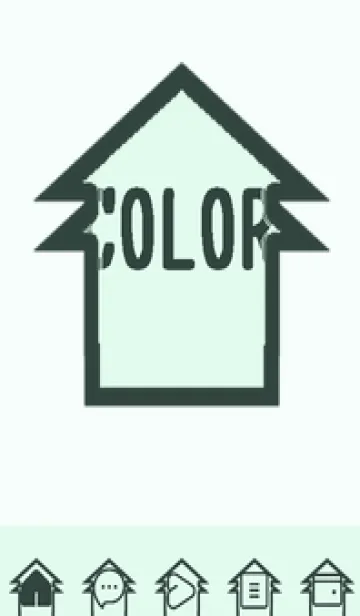 [LINE着せ替え] green color T95の画像1