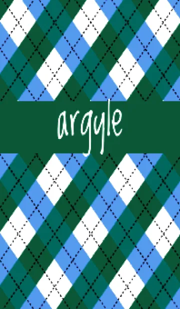 [LINE着せ替え] アーガイル チェック 59の画像1