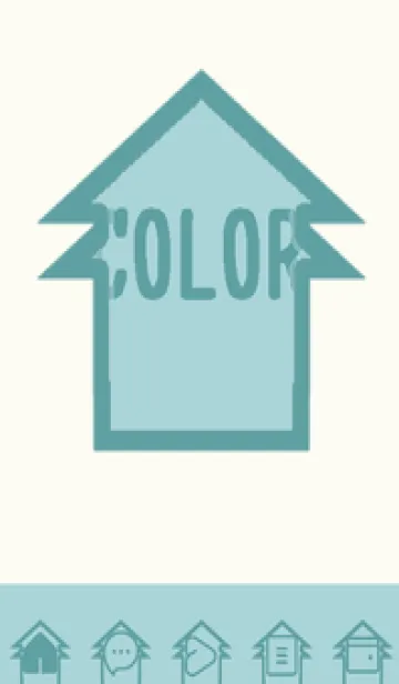 [LINE着せ替え] green color T97の画像1