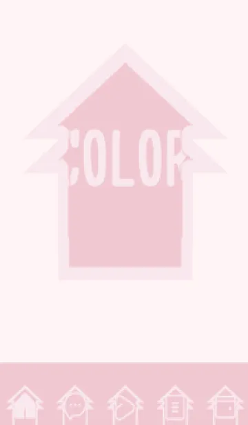 [LINE着せ替え] pink color T50の画像1