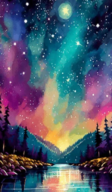 [LINE着せ替え] 穏やかな夜景の着せかえ/208の画像1