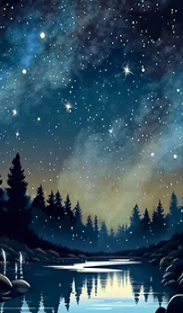 [LINE着せ替え] 穏やかな夜景の着せかえ/209の画像1