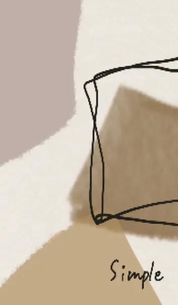 [LINE着せ替え] 大人シックなアート着せかえの画像1