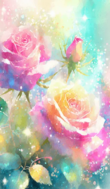 [LINE着せ替え] 薔薇(バラ)の花の着せかえ(R2159)の画像1