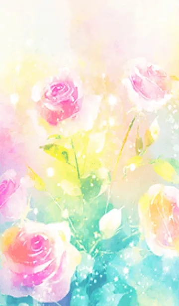 [LINE着せ替え] 薔薇(バラ)の花の着せかえ(R2161)の画像1