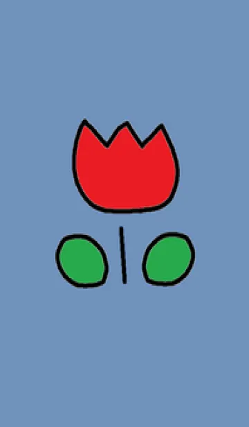 [LINE着せ替え] チューリップ 着せかえ2の画像1