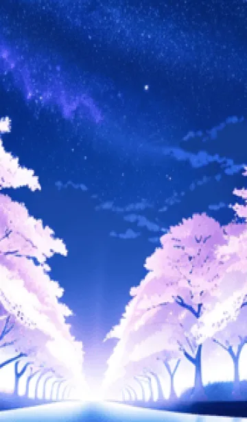 [LINE着せ替え] 冬のサクラ #BUSaC125。の画像1