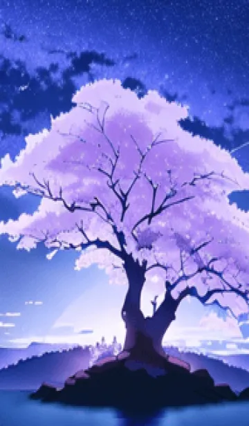 [LINE着せ替え] 冬のサクラ #BUSaC118。の画像1