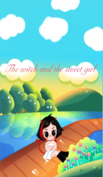 [LINE着せ替え] Littlebakery girl with witch grandmotherの画像1