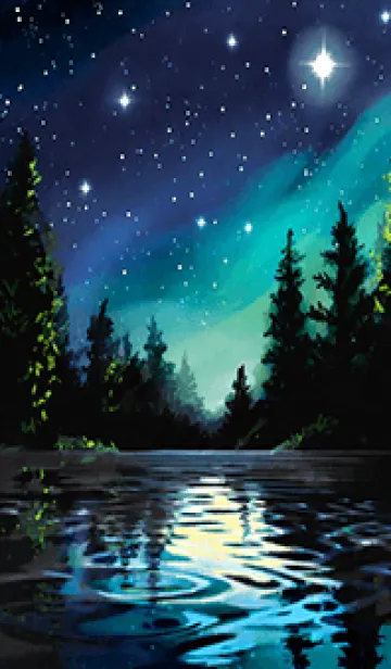 [LINE着せ替え] 穏やかな夜景の着せかえ/228の画像1