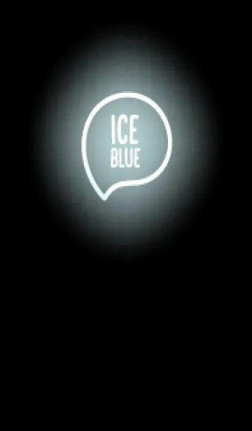 [LINE着せ替え] Ice Blue Neon Theme V7 (JP)の画像1