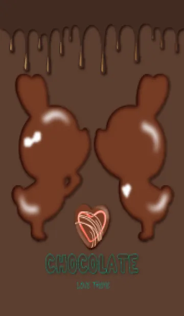 [LINE着せ替え] CHOCOLATE LOVE THEME 21の画像1