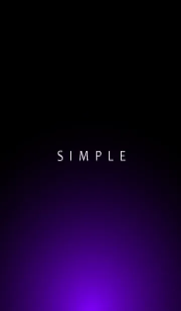 [LINE着せ替え] Simple Light -COOL BLACK- 25の画像1