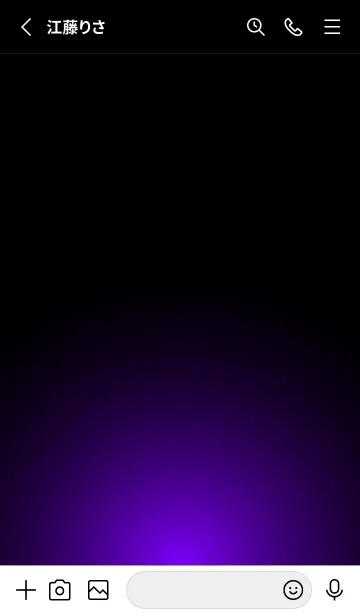 [LINE着せ替え] Simple Light -COOL BLACK- 25の画像2