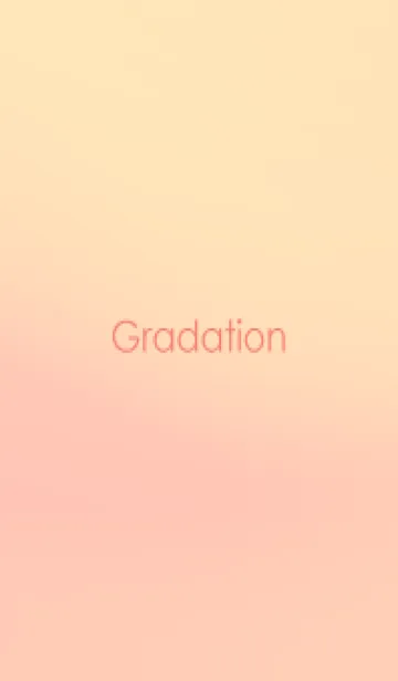 [LINE着せ替え] gradation-YELLOW&PINK-44の画像1