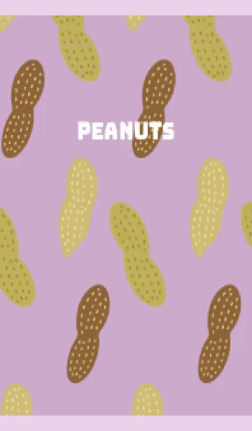 [LINE着せ替え] かわいいらっかせい 薄い紫の画像1