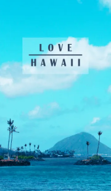 [LINE着せ替え] I LOVE HAWAII - MEKYM 10の画像1