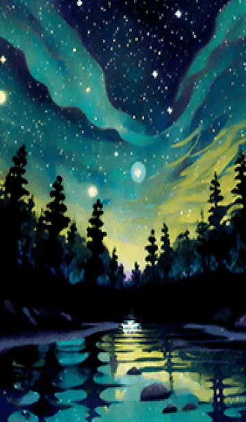 [LINE着せ替え] 穏やかな夜景の着せかえ/238の画像1