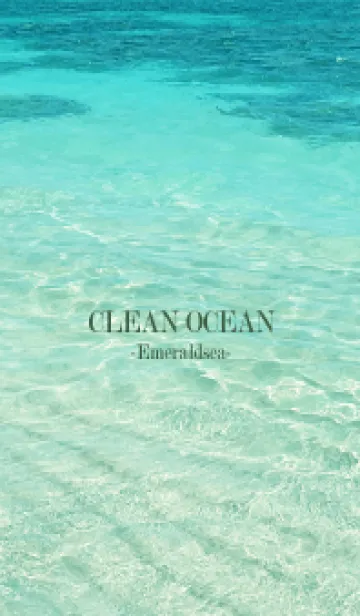 [LINE着せ替え] CLEAN OCEAN-Emerald sea HAWAII 21の画像1