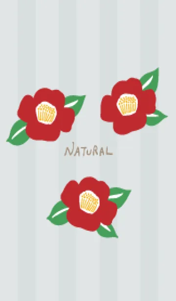 [LINE着せ替え] 椿 咲くの画像1