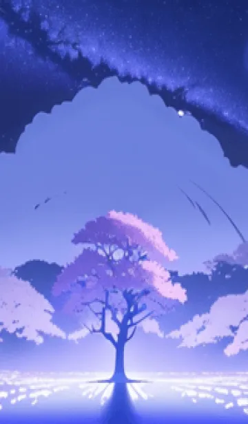 [LINE着せ替え] 冬のサクラ #BVLaK01。の画像1