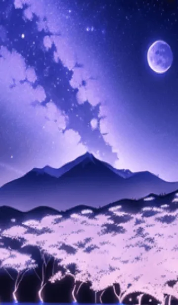 [LINE着せ替え] 冬のサクラ #BVLaK08。の画像1