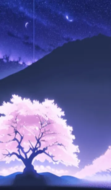 [LINE着せ替え] 冬のサクラ #BVLaK011。の画像1