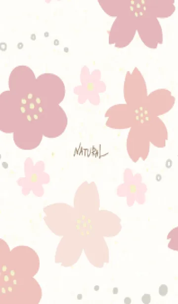 [LINE着せ替え] 北欧風 花 シンプル25の画像1