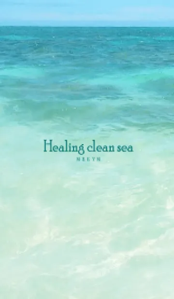 [LINE着せ替え] Healing clean sea 26の画像1