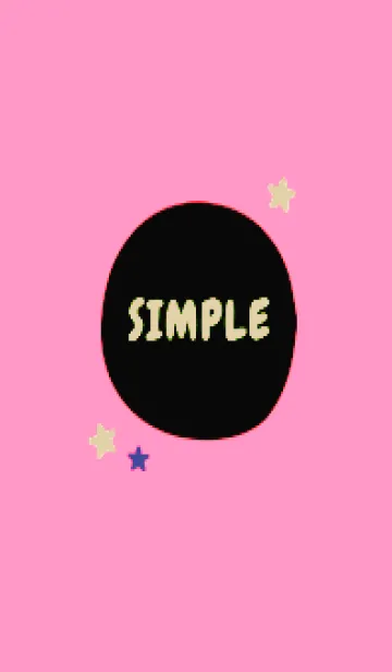 [LINE着せ替え] シンプル カラー スター 185の画像1