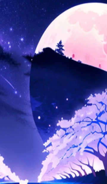 [LINE着せ替え] 冬のサクラ #BWHN06。の画像1