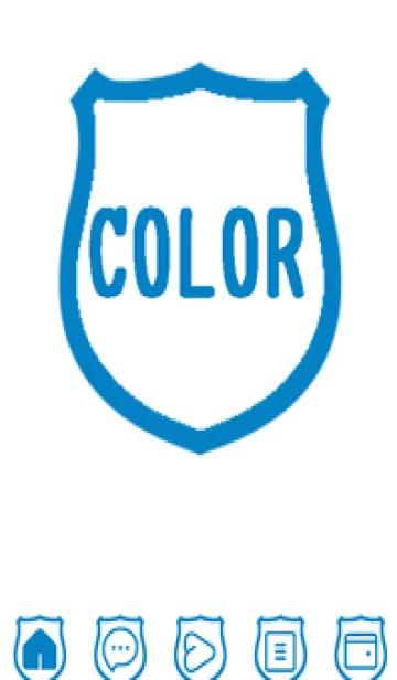 [LINE着せ替え] bw color V49の画像1