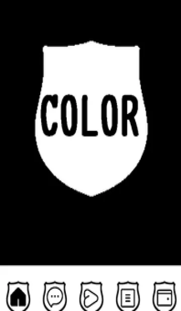 [LINE着せ替え] bw color V50の画像1