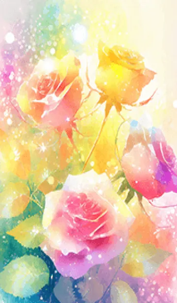 [LINE着せ替え] 薔薇(バラ)の花の着せかえ(R2193)の画像1