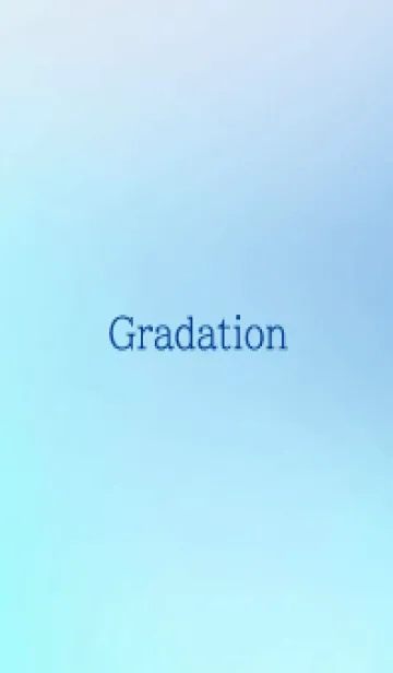 [LINE着せ替え] gradation-BLUE&WHITE-21の画像1