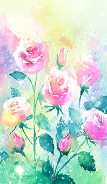 [LINE着せ替え] 薔薇(バラ)の花の着せかえ(R2199)の画像1