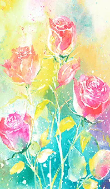 [LINE着せ替え] 薔薇(バラ)の花の着せかえ(R2200)の画像1