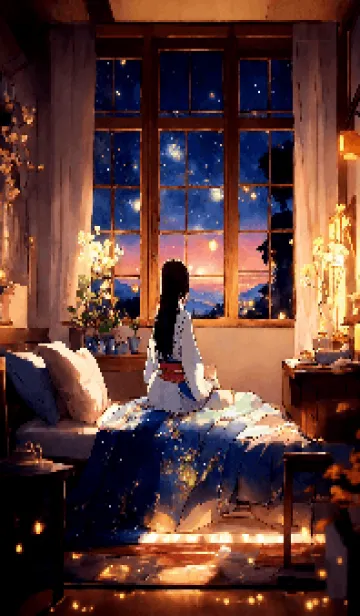 [LINE着せ替え] 星屑の部屋の画像1