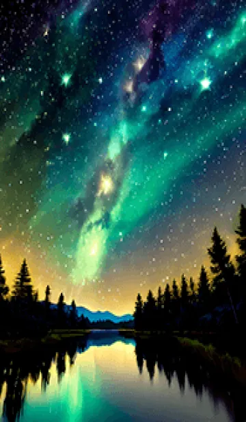 [LINE着せ替え] 穏やかな夜景の着せかえ/259の画像1