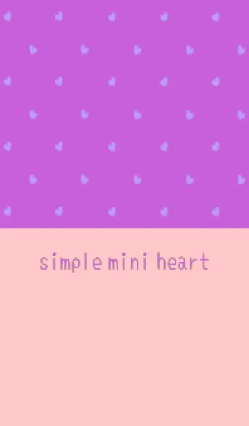 [LINE着せ替え] シンプル ミニ ハート -34の画像1