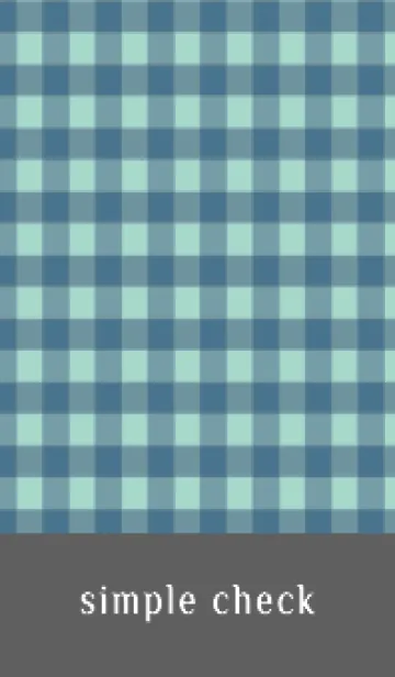 [LINE着せ替え] シンプル チェック 73の画像1