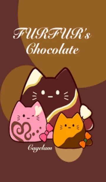 [LINE着せ替え] ファーファーのチョコレートの画像1