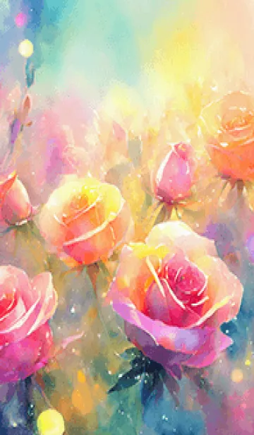 [LINE着せ替え] 薔薇(バラ)の花の着せかえ(R2204)の画像1