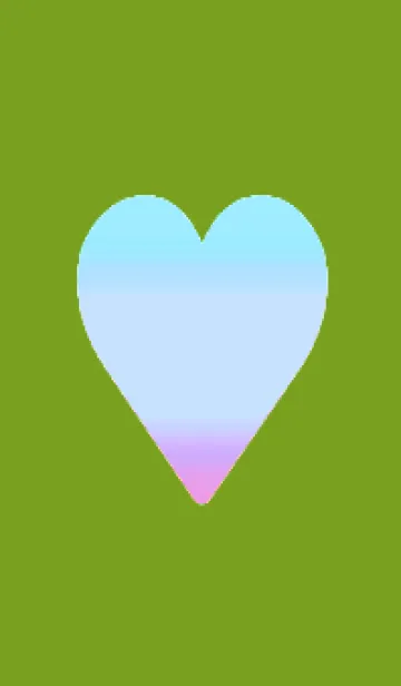 [LINE着せ替え] グラデーション ハート 78の画像1