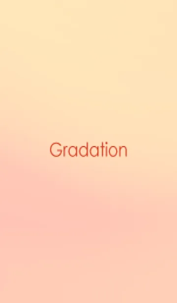 [LINE着せ替え] gradation-YELLOW&PINK-45の画像1