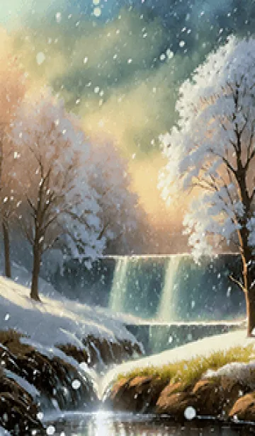 優美な冬の風景の着せかえ(Winter-2206)の着せ替えメイン画像