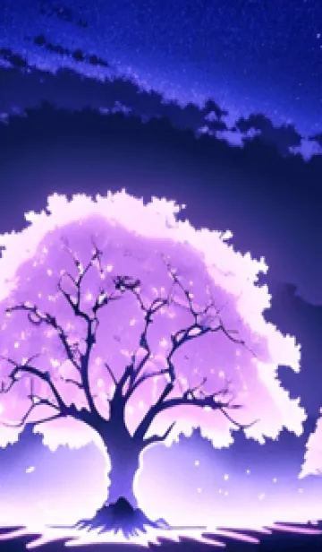 [LINE着せ替え] 冬のサクラ #BXGaA02。の画像1