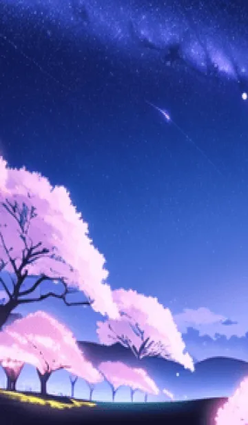 [LINE着せ替え] 冬のサクラ #BXGaA023。の画像1