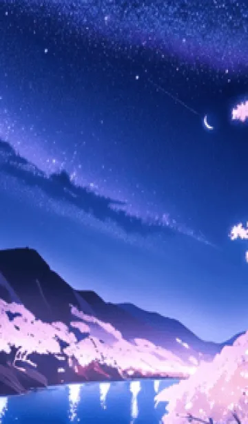 [LINE着せ替え] 冬のサクラ #BXGaA026。の画像1