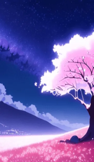 [LINE着せ替え] 冬のサクラ #BXGaA016。の画像1